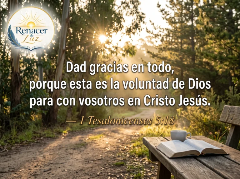 1 Tesalonicenses 5:18